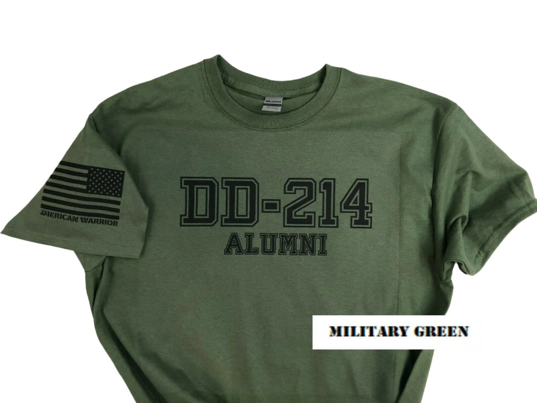 $9.95 DD-214 Alumni T-Shirt mg